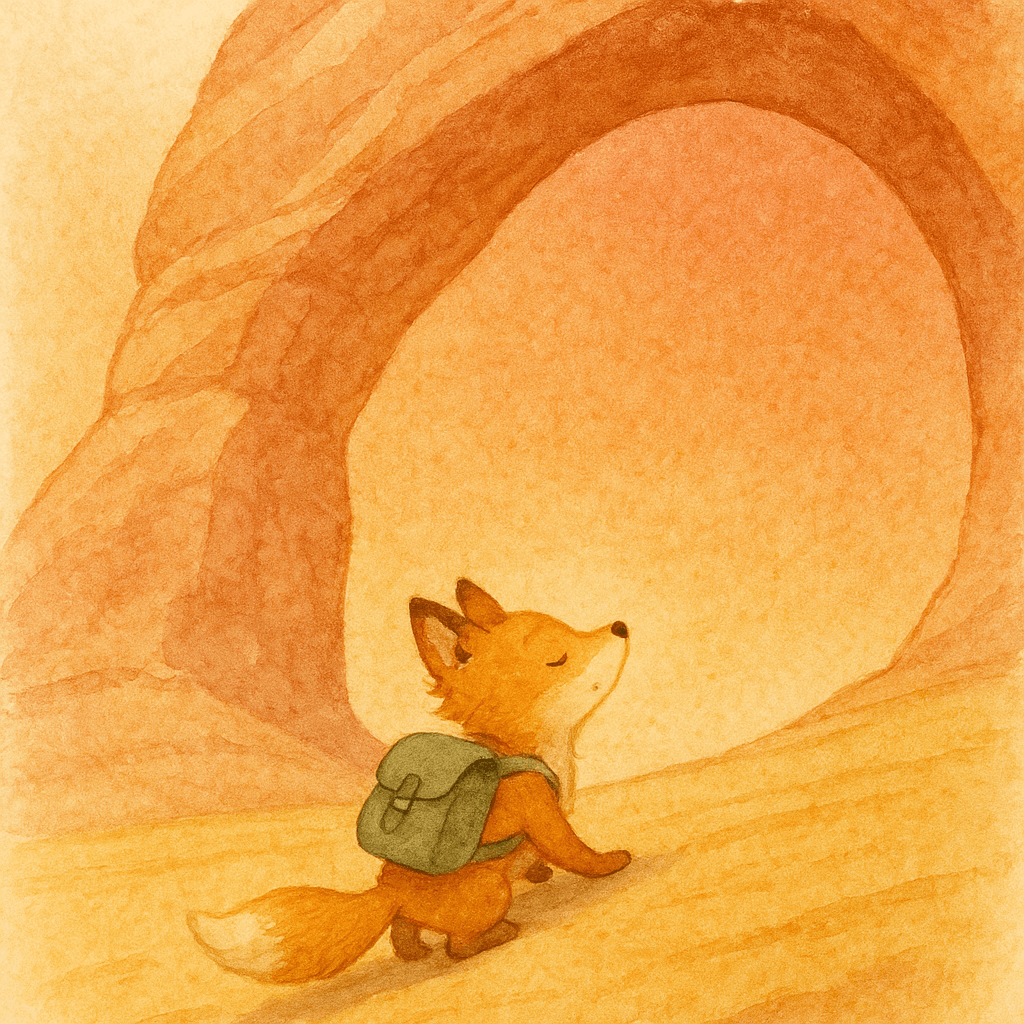 An illustration from Pip and the Echo That Came Too Late