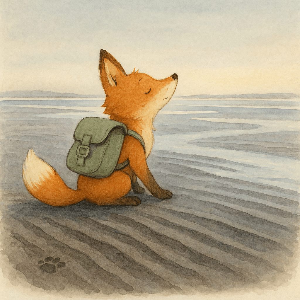 An illustration from Pip and the Tide That Would Not Turn