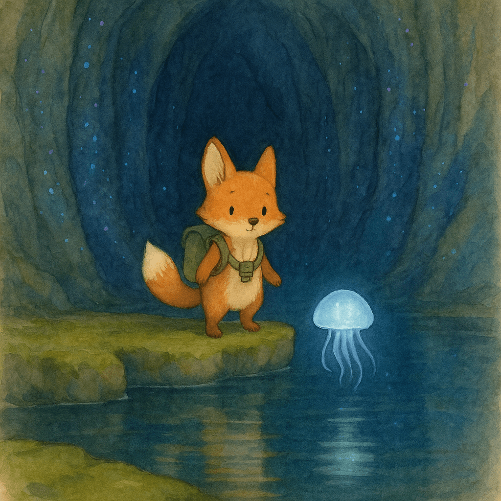 Cover of Pip and the Glowing Jellyfish