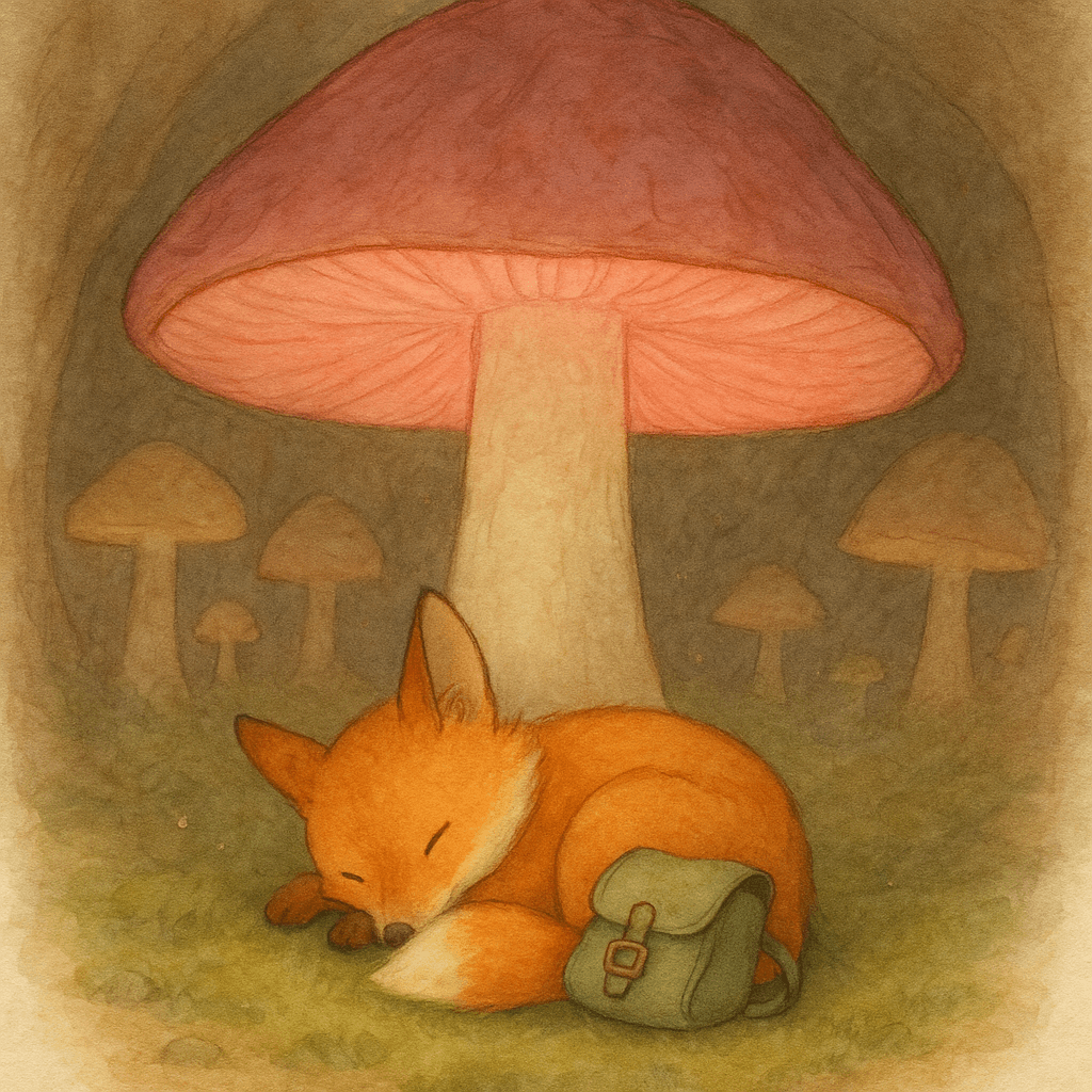 An illustration from Pip and the Lonely Stone
